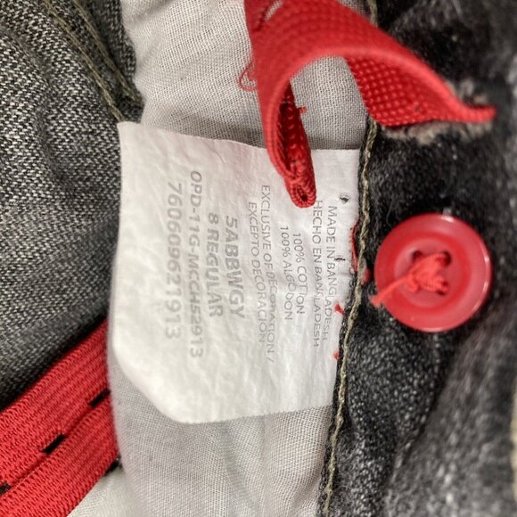 Lot 2 Pairs Boys Jeans Wrangler Slim Straight Levis 550 Relaxed Youth 8 Regular - Picture 5 of 11